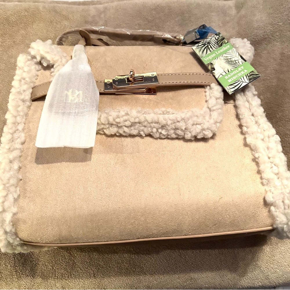 NWT Badgley Mischka Satchel